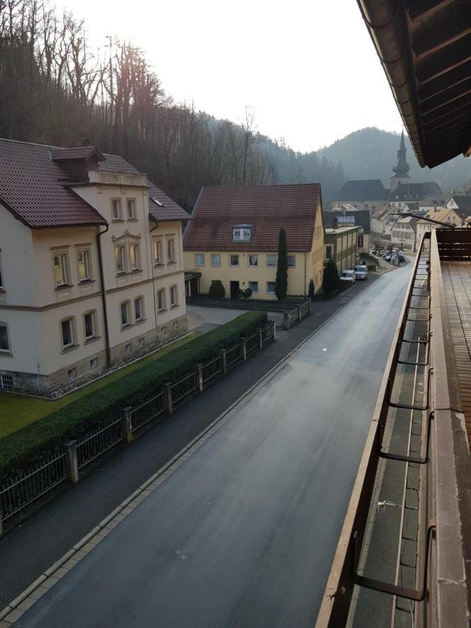 Pension Hofer Bad Berneck im Fichtelgebirge Exterior foto