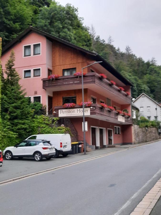 Pension Hofer Bad Berneck im Fichtelgebirge Exterior foto