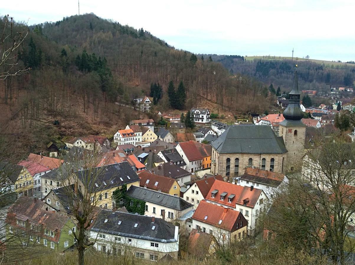 Pension Hofer Bad Berneck im Fichtelgebirge Exterior foto